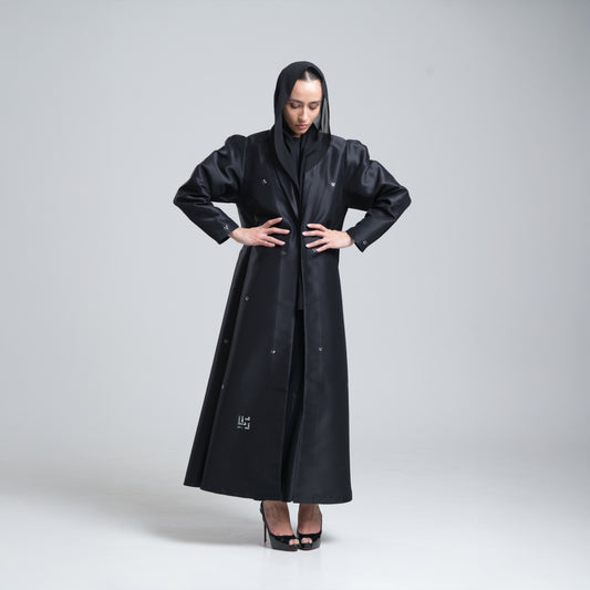 Black Kianna Abaya
