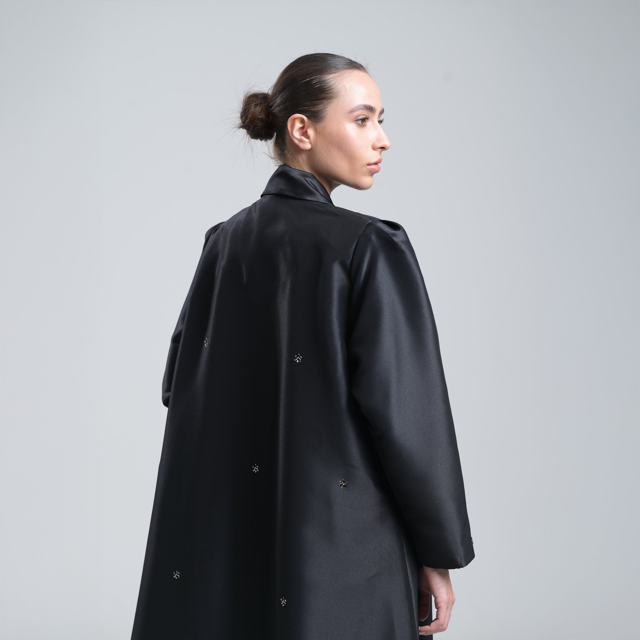 Black Kianna Abaya