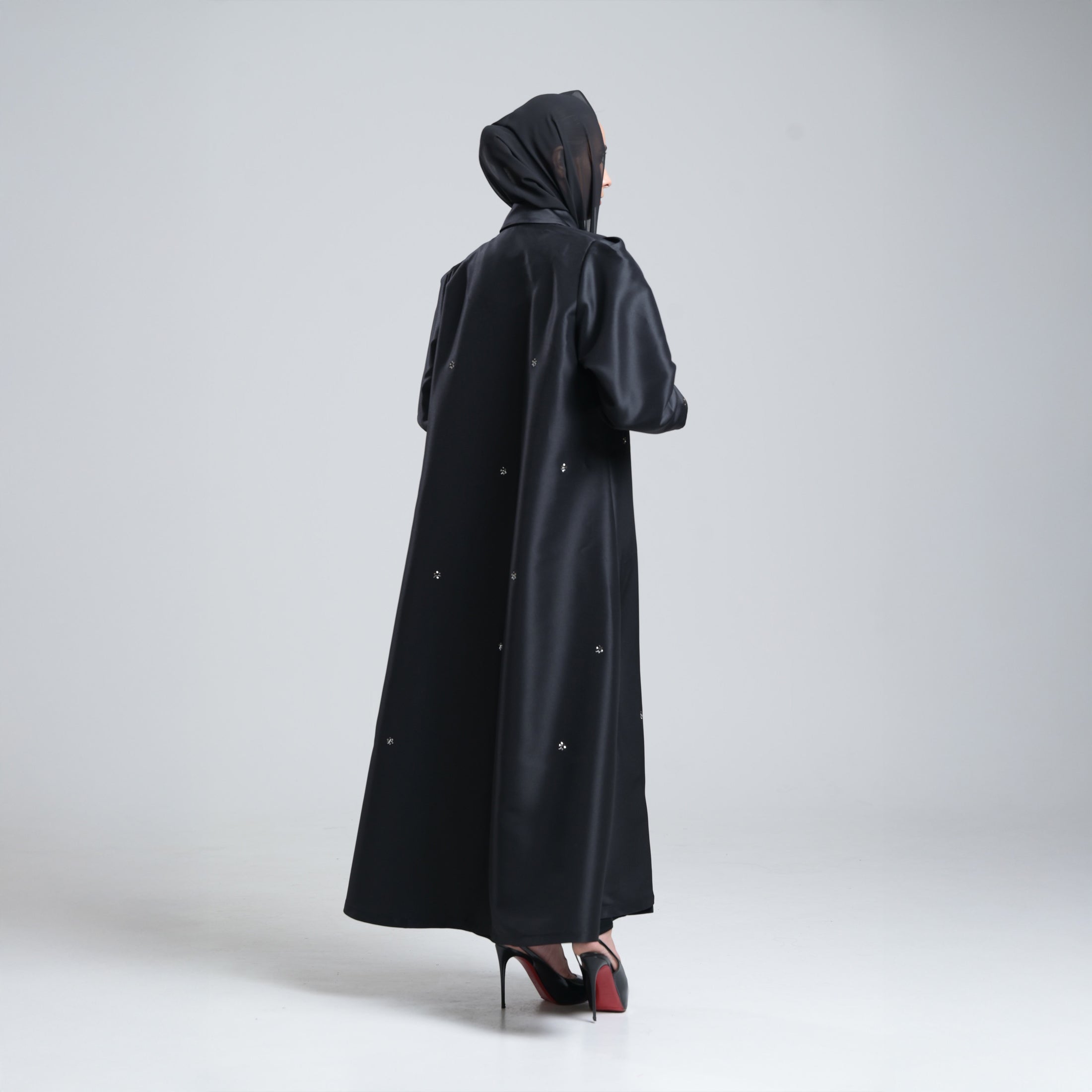 Black Kianna Abaya